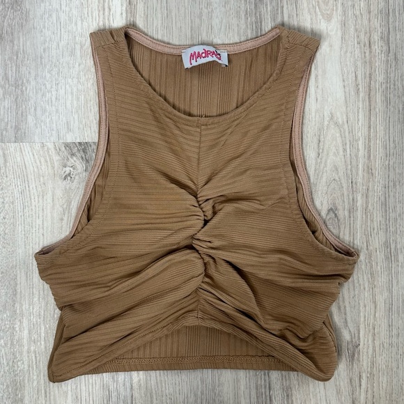 Scrunched crop top - Picture 2 of 3